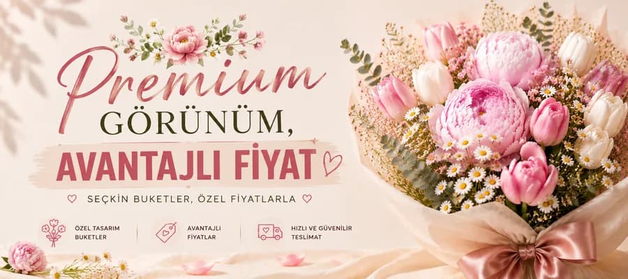 premium buketler — ELS Çiçek Dünyası
