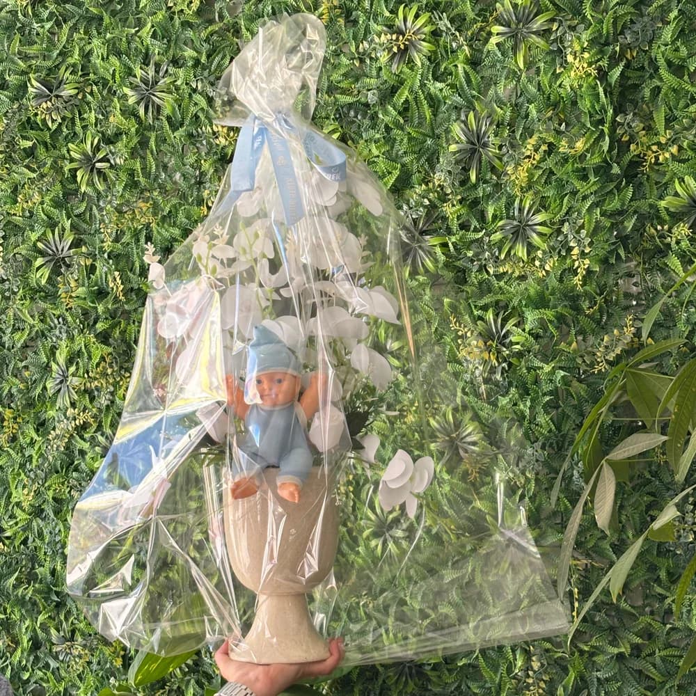 Hoşgeldin Erkek Bebek Aranjmanı